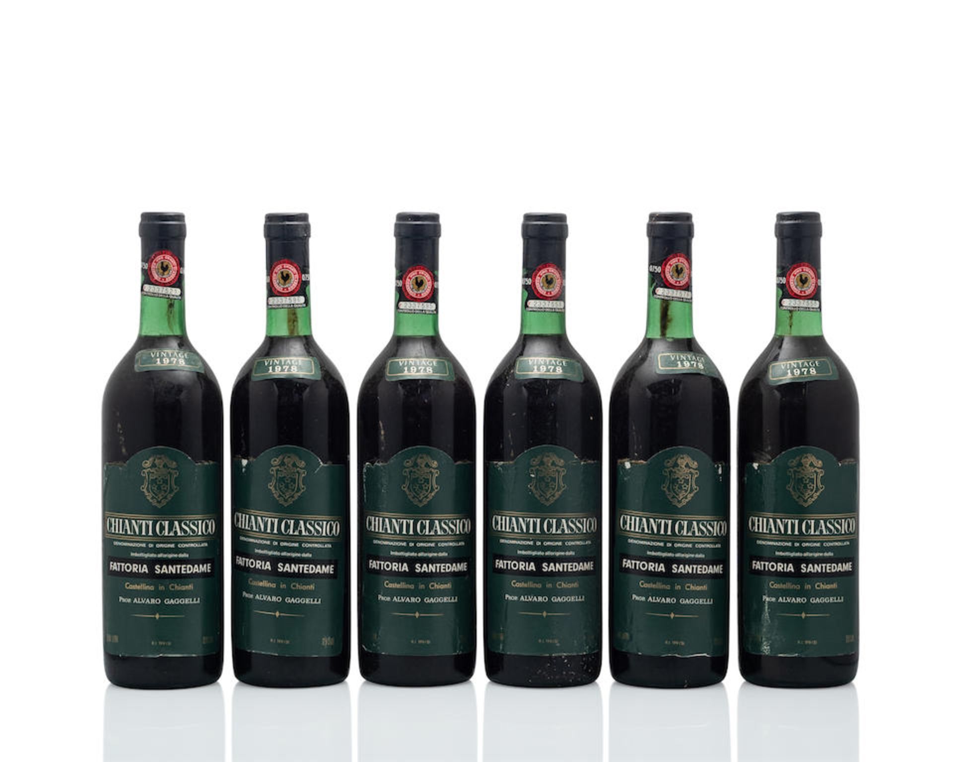 Chianti Classico 1978, Fattoria Santedame (10) Chianti Classico 1980, Fattoria Santedame (32)