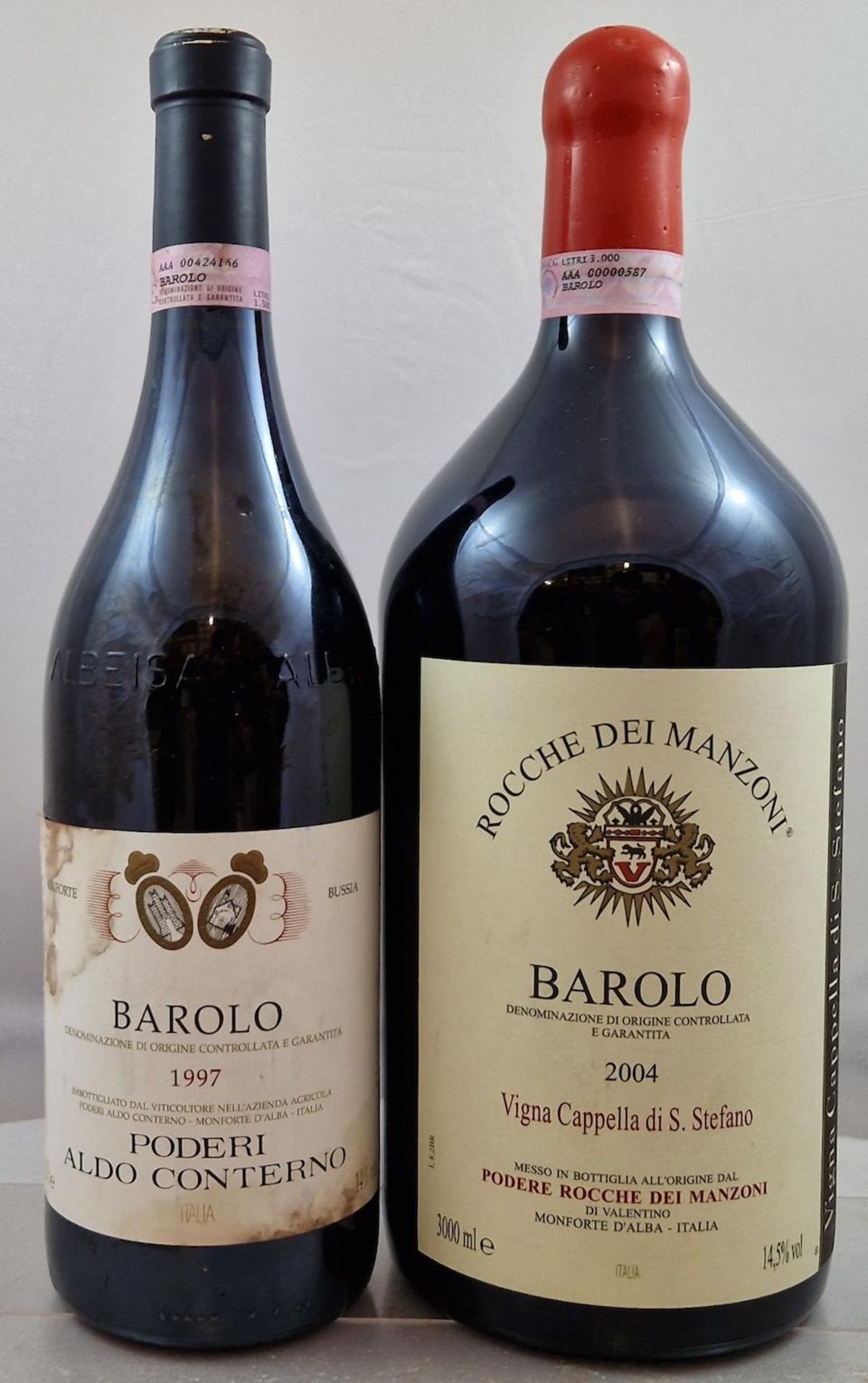 Barolo, Rocche dell'Annunziata 1997, Paolo Scavino (2 ) Barolo, Bric del Fiasc 1997, Paolo Scav... - Bild 2 aus 3