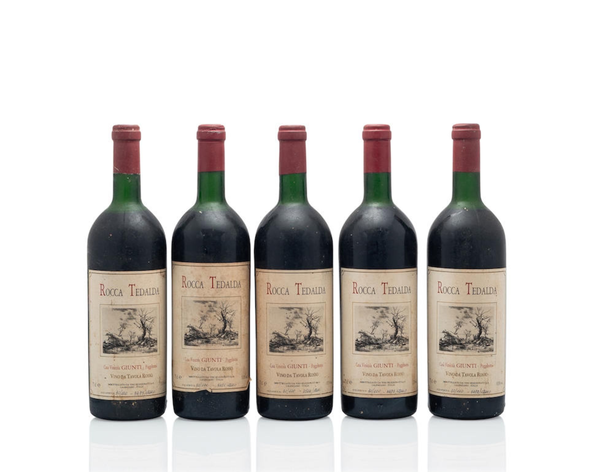 Brunello di Montalcino Riserva 1976, tenuta Carpazo (10) Brunello di Montalcino Riserva 1983, Gi...