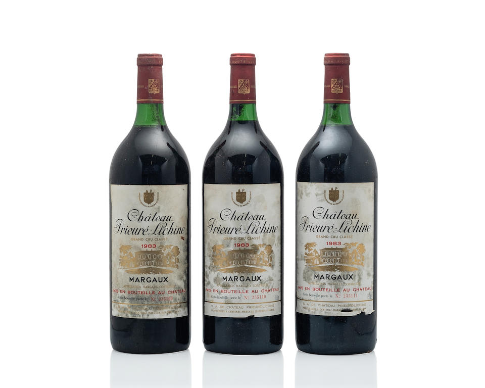 Château Prieuré-Lichine 1983, Margaux 4me Cru Classé (3 magnums)