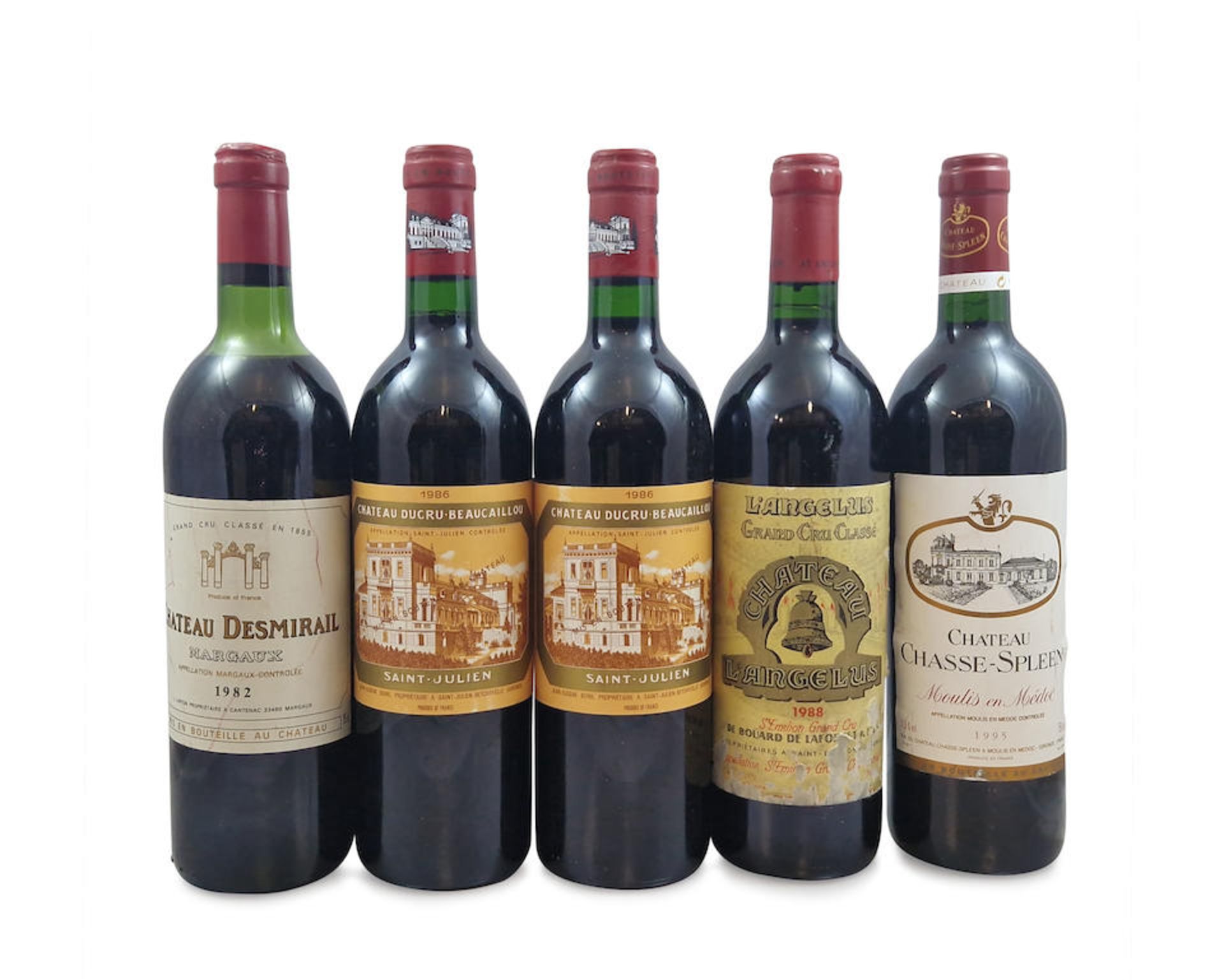 Château Desmirail 1982, Margaux 3me Cru Classé (1) Château Ducru-Beaucaillou 1986...