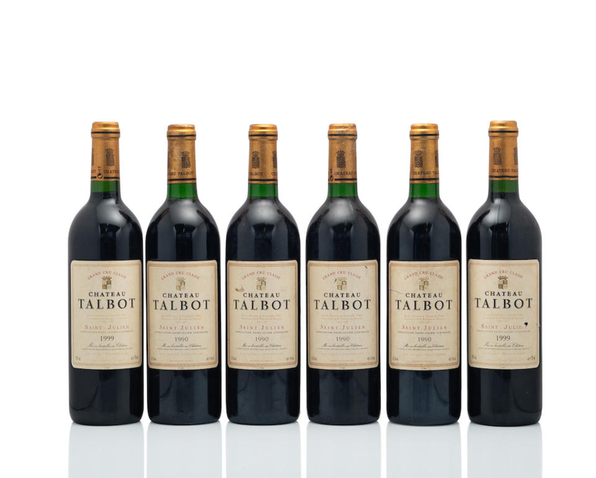 Château Talbot 1990, St Julien 4me Cru Classé (4) Château La Pointe 1990, Pomerol... - Bild 2 aus 2