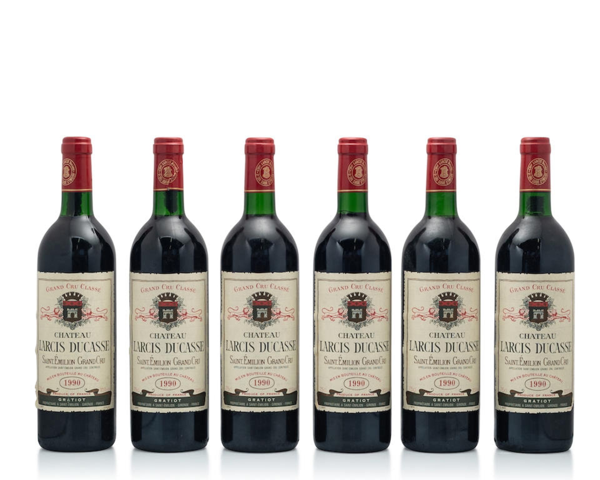 Château Larcis Ducasse 1990, St Emilion 1er Grand Cru Classé (12) - Bild 2 aus 2