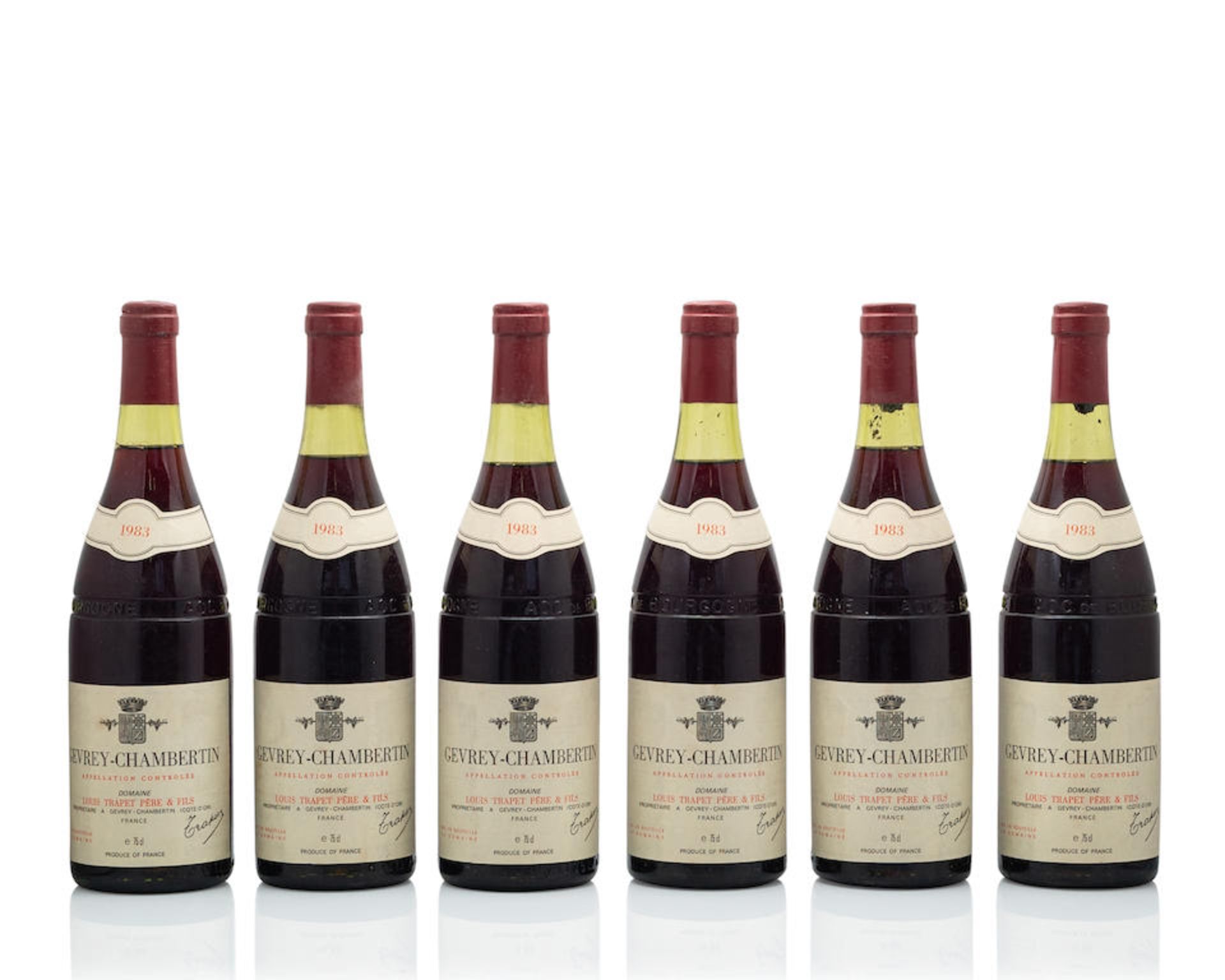 Gevrey-Chambertin 1983, Domaine Trapet (12) - Bild 2 aus 2