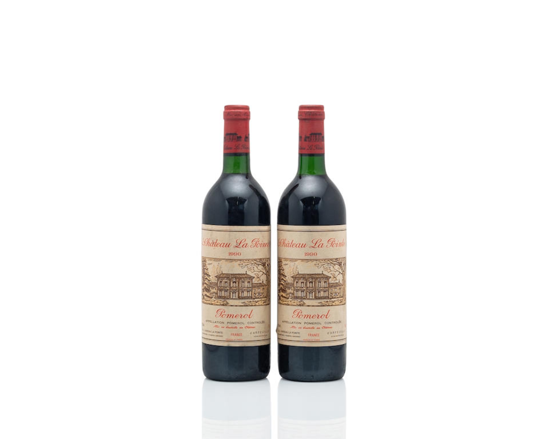 Château Talbot 1990, St Julien 4me Cru Classé (4) Château La Pointe 1990, Pomerol...