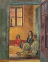 Labib Tadros (Egypt 1894-1943) Fellah's House