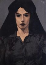 Ibrahim El Dessouki (Egypt, born 1969 ) Portrait of Hend Adnan