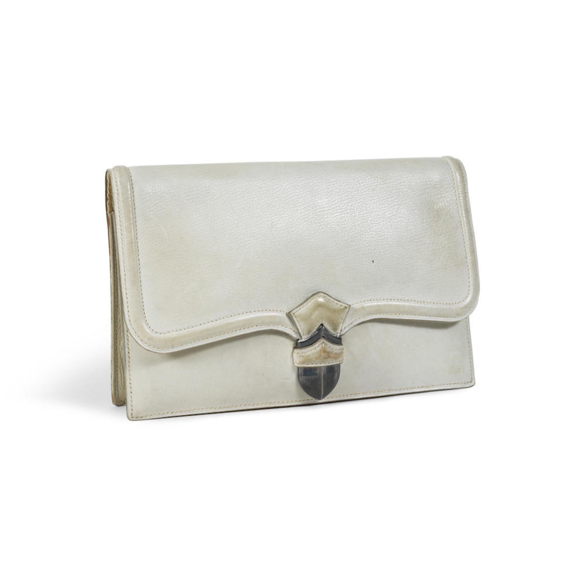 HERMES Paris 24 Fbg St Honoré. Pochette ' Lady ' 23cm.