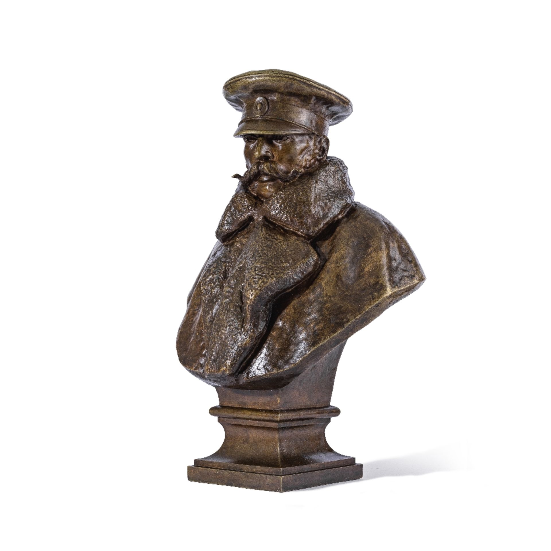 Romuald Giedroy&#263;, A bronze bust of Emperor Alexander II height: 50 cm (19 11/16 in).