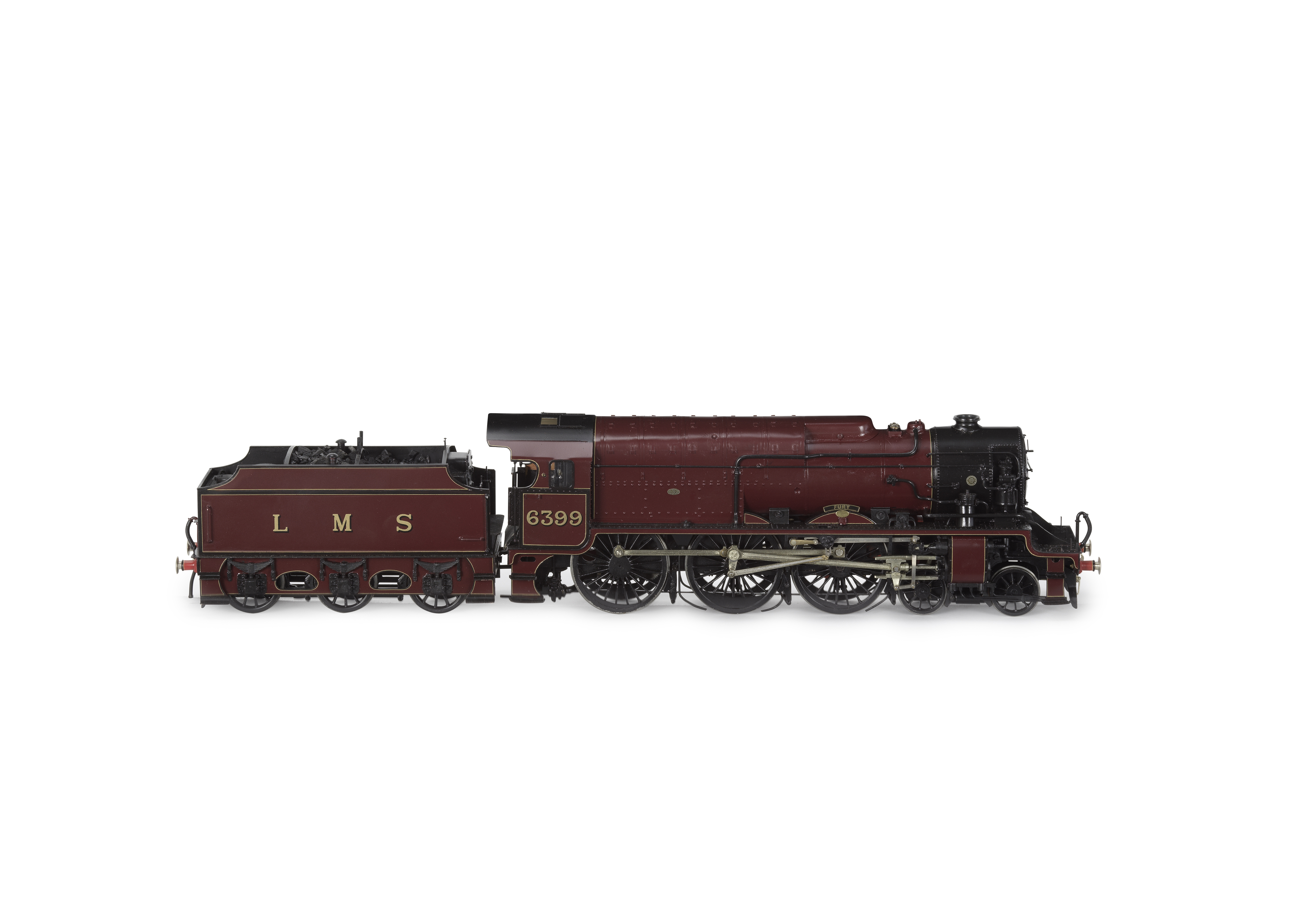 An O-Gauge Model Of The LMS Compound Locomotive 'Fury', English, Modern,