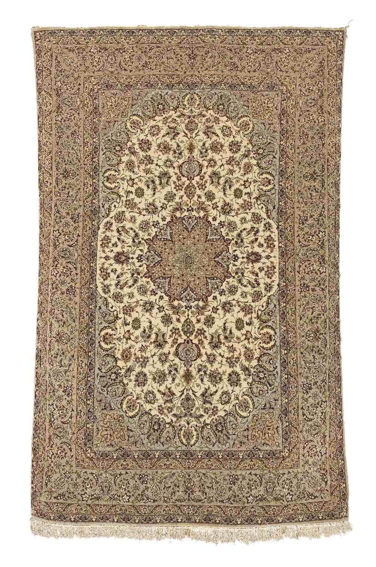 An Isfahan carpet North-West Persia, mid to late 20th century 299cm x 198cm