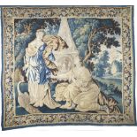 A Flemish Mythological tapestry Mid to late 17th century 298cm x 275cm