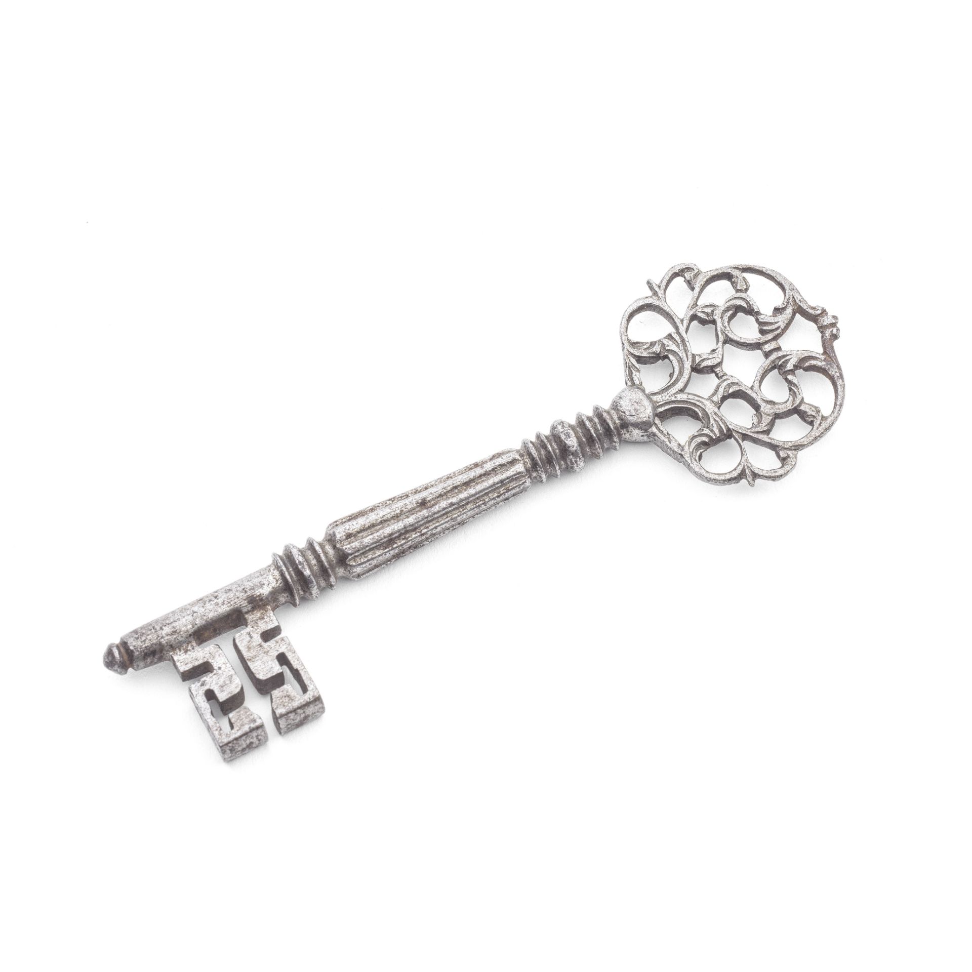 An 18th century steel key probably French