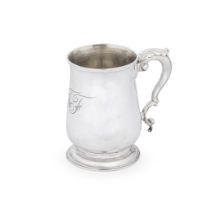 A large George III silver mug Walter Brind, London 1770