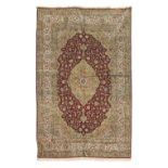 An impressive silk and metal thread Hereke carpet West Anatolia, 302cm x 198cm