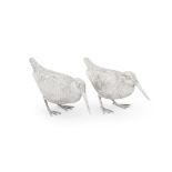 A pair of silver woodcocks Martin R Blackwell, London 2022 (2)