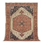 An impressive antique Heriz carpet North-West Persia, circa 1890 472cm x 353cm
