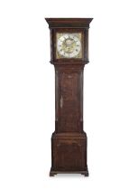 A George III oak and moon-phase longcase clock the dial signed Major Schofield (II), Manchester