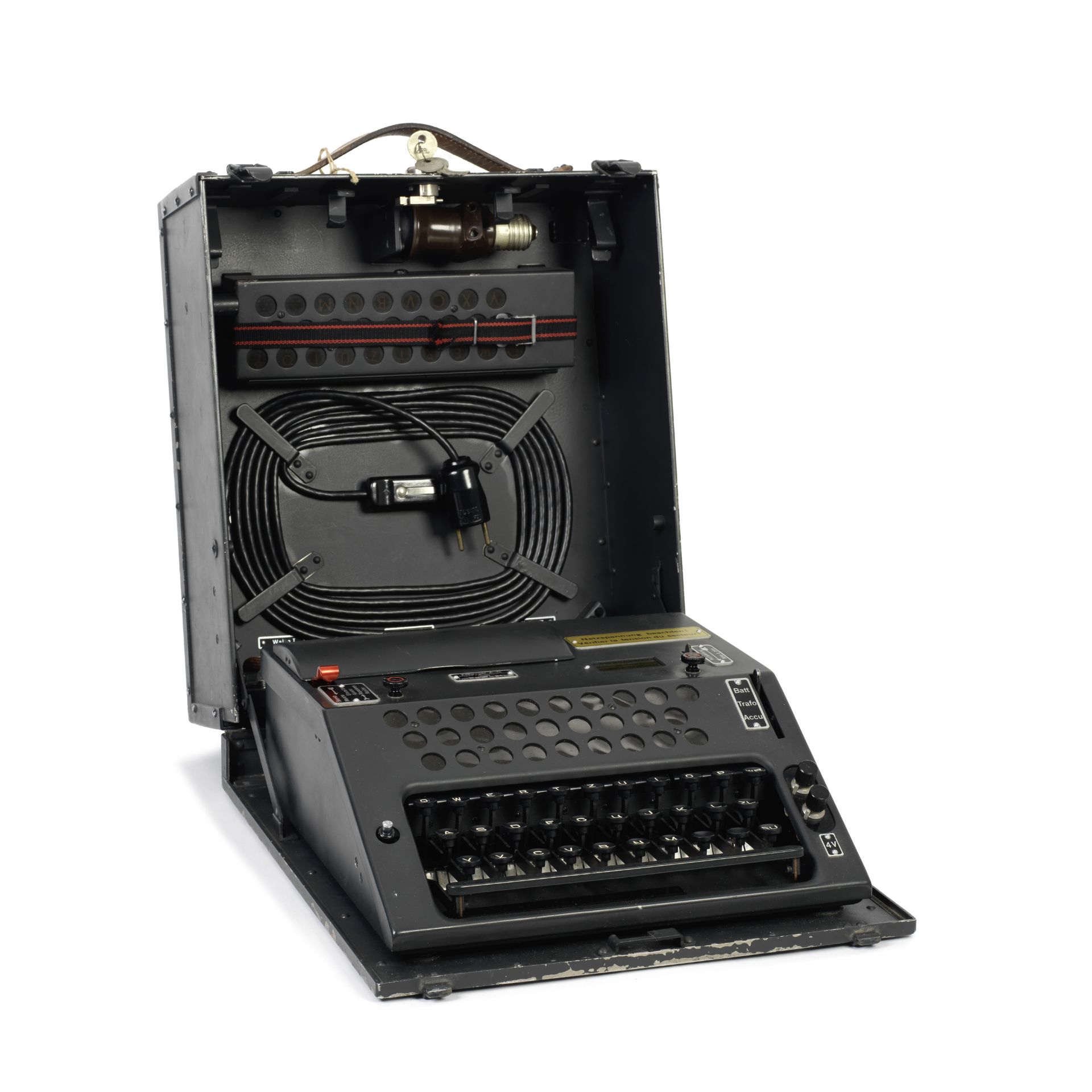 A NEMA TD 193 Cipher Machine, Swiss, mid-20th century,