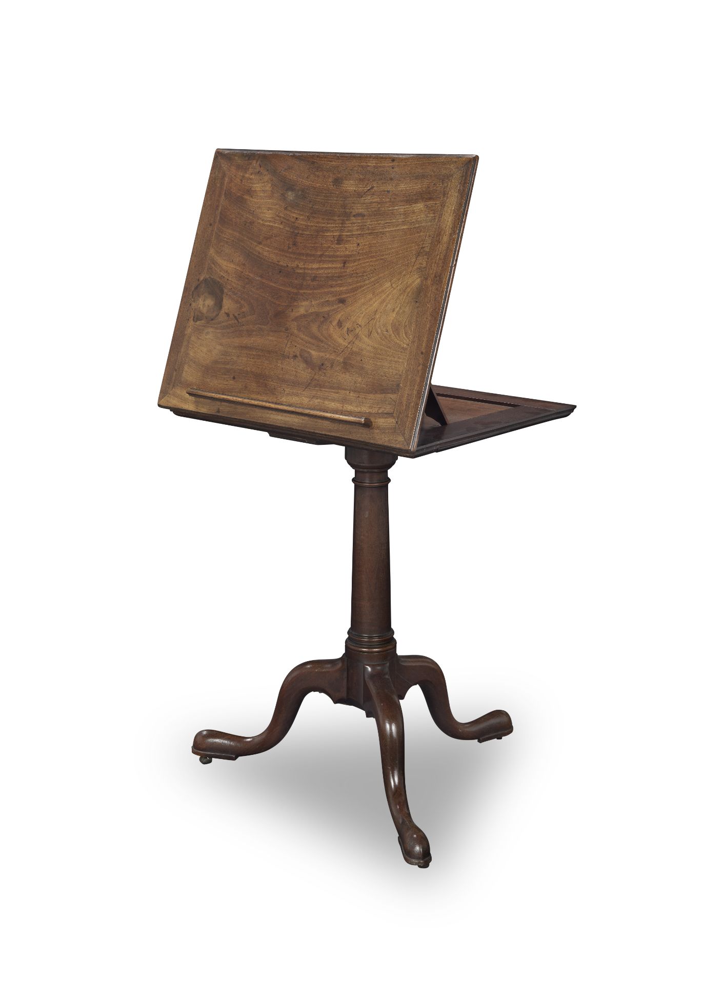 A George III mahogany tripod reading table Circa 1765