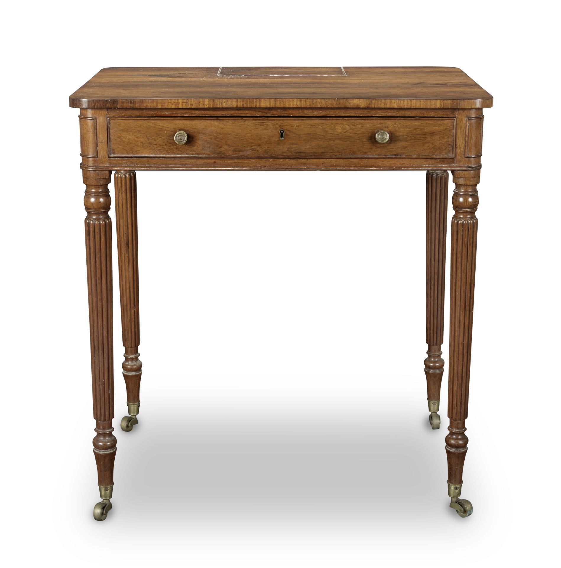 A Regency rosewood chamber table attributed to Gillows