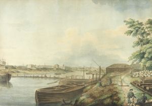 French School, circa 1800 'Vue de la ville de Moscou sur la riviere de Mosqua/ prise d'apr&#232;...