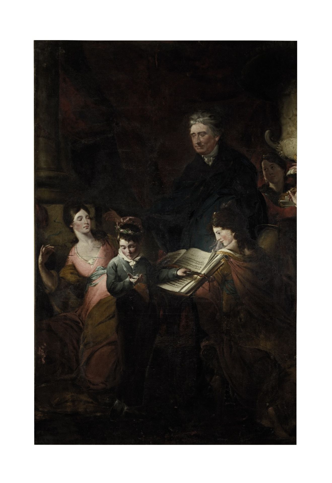 Attributed to William Home Lizars (British, 1788-1859) The Earl of Buchan at the orchestra, Corr...