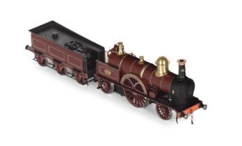 An O-Gauge Model Of A L & SWR 2-2-2, Locomotive, English, Modern