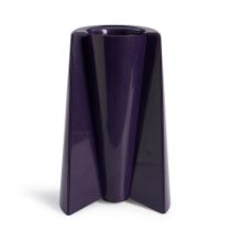 Enzo Mari (1932-2020) for Danese 'Pago Pago' Vase, Italy, designed 1969, ABS plastic, molded mak...