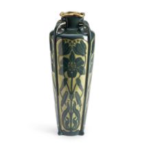 Villeroy & Boch Art Nouveau Ceramic Vase, Germany, c. 1900, ink stamp mark 'Villeroy & Boch Dres...
