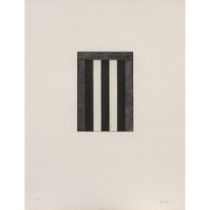 Brice Marden (1938-2023); One Plate (E), from 12 Views for Caroline Tatyana;