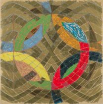 Frank Stella (born 1936); Polar Co-ordinates VI, from the Polar Co-ordinates for Ronnie Peterson;