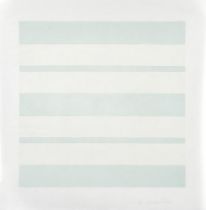 Agnes Martin (1912-2004); Agnes Martin Recent Paintings, Pace Gallery, 1997 Folio; Exhibition Po...