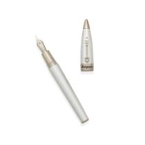 MONTEGRAPPA. AN ALUMINUM AND STAINLESS STEEL FOUNTAIN PEN