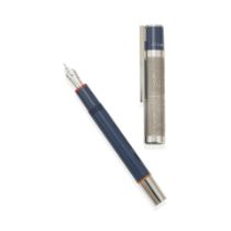 MONTBLANC. A LIMITED EDITION RESIN AND STAINLESS STEEL FOUNTAIN PEN