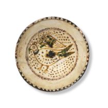A Nishapur slip-painted pottery bowl Persia, 10th Century