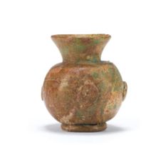 A glass jar probably Syria, 7th-8th Century