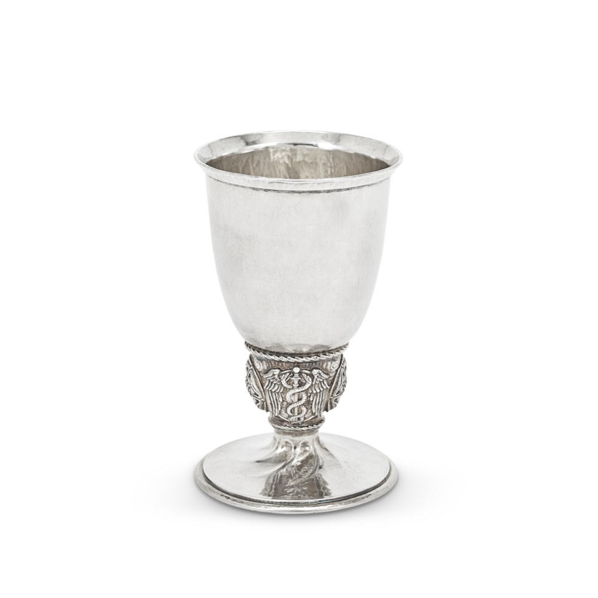 An Arts and Crafts silver goblet Omar Ramsden, London 1927