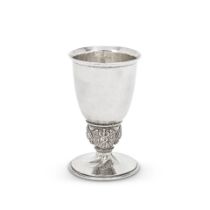 An Arts and Crafts silver goblet Omar Ramsden, London 1927