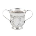 A George III silver two-handled porringer William & James Priest, London 1771