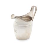 A George III silver cream jug possibly Alexander Field, London 1794