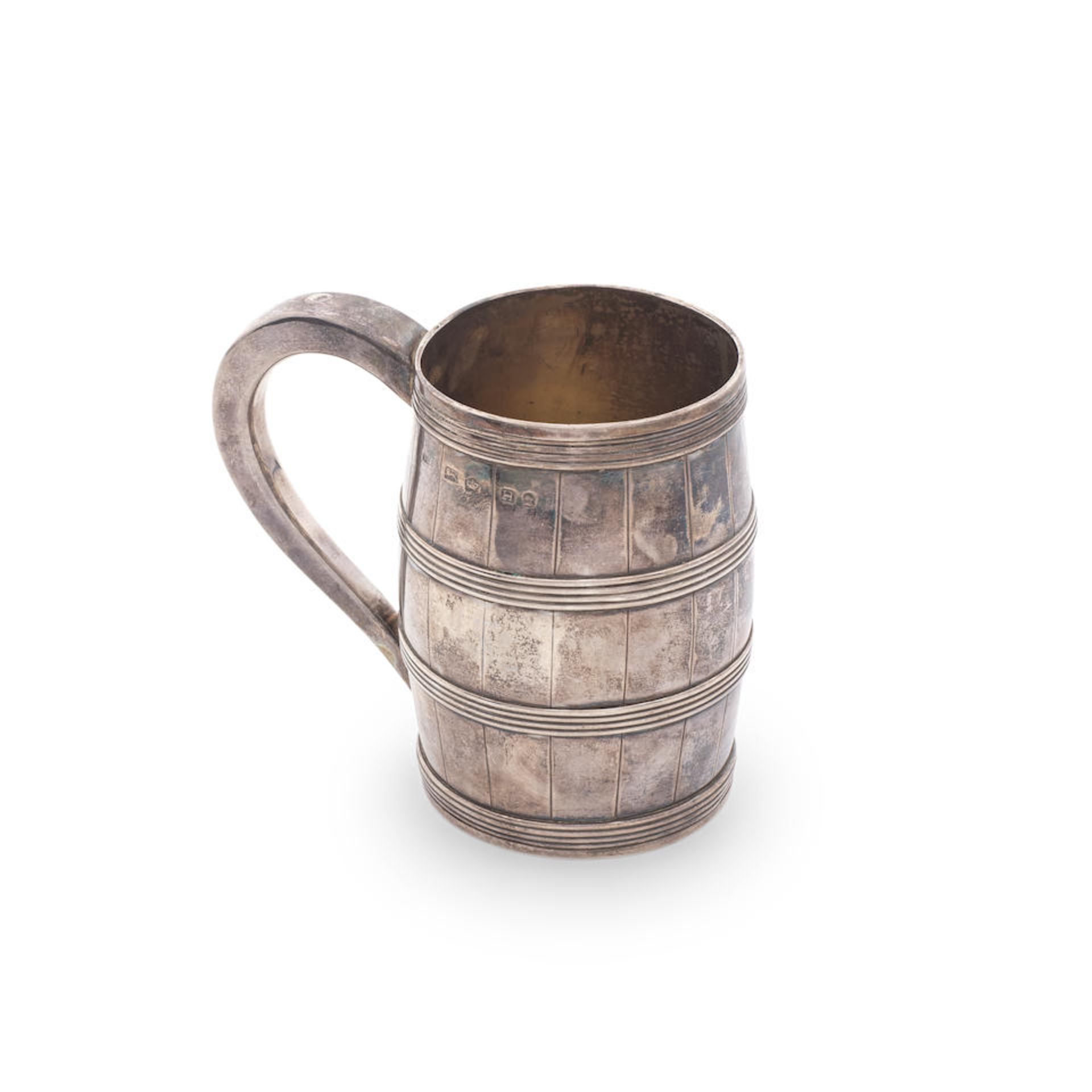 A George III silver mug probably Thomas Law, Sheffield 1801