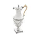 A George III silver Neo Classical ewer Richard Morton & Co, Sheffield 1775