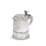 A Queen Anne silver tankard Richard Bayley, London 1712