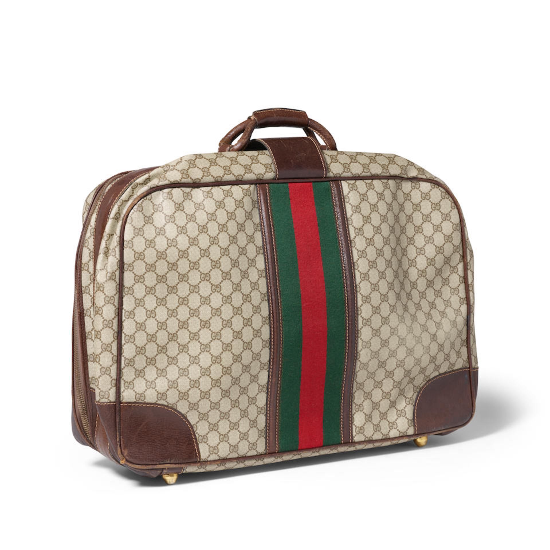 GUCCI: GG SUPREME WEB WEEKENDER 1970's - Bild 2 aus 2