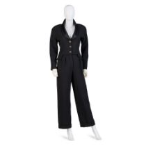 CHANEL: JACQUARD TUXEDO ENSEMBLE