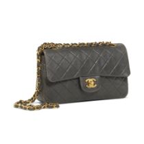 CHANEL: SMALL DOUBLE FLAP CLASSIC BAG 1989-1991