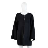 GIVENCHY: WOOL SWING COAT Mid 1980's