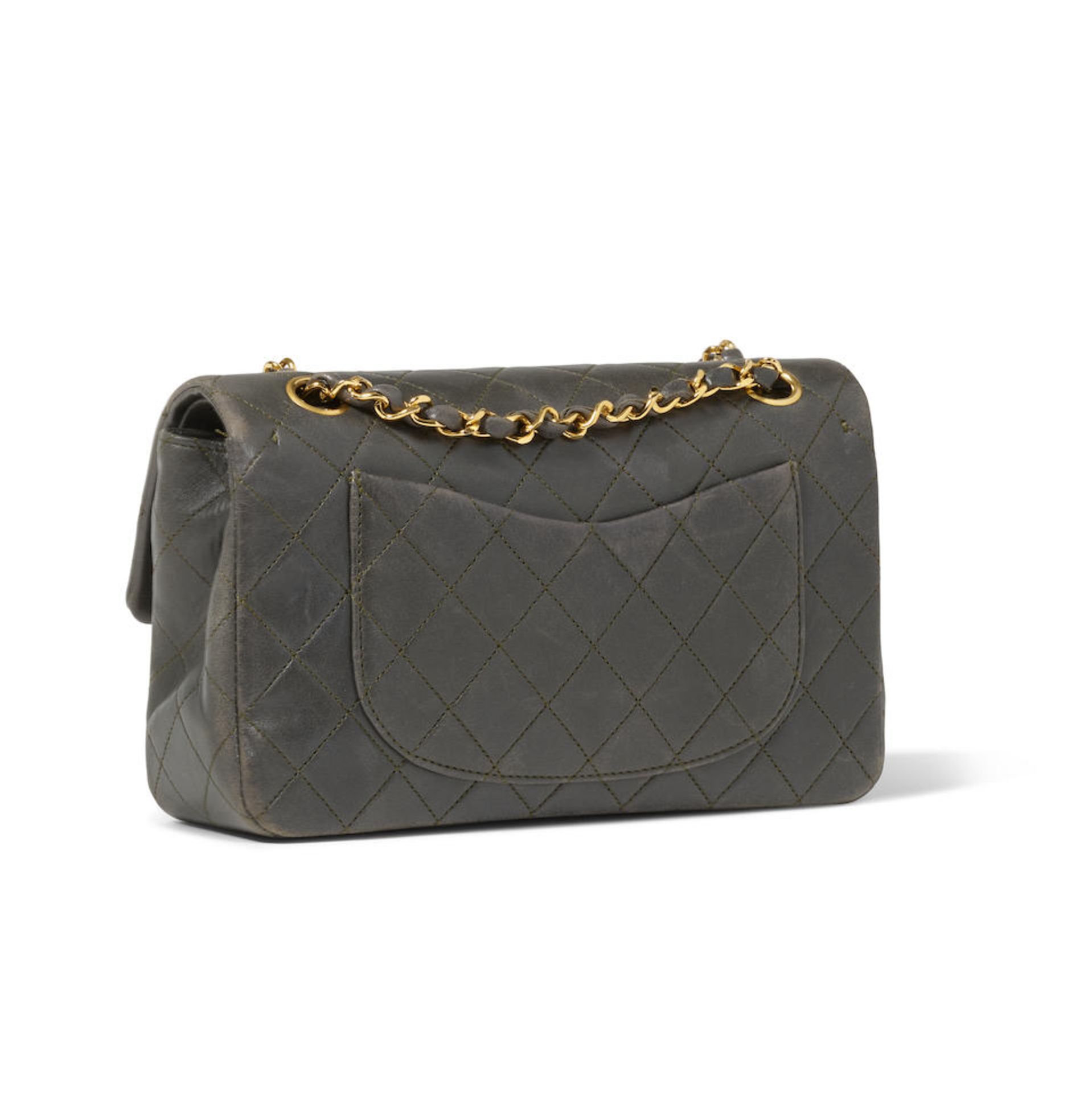 CHANEL: SMALL DOUBLE FLAP CLASSIC BAG 1989-1991 - Image 2 of 2