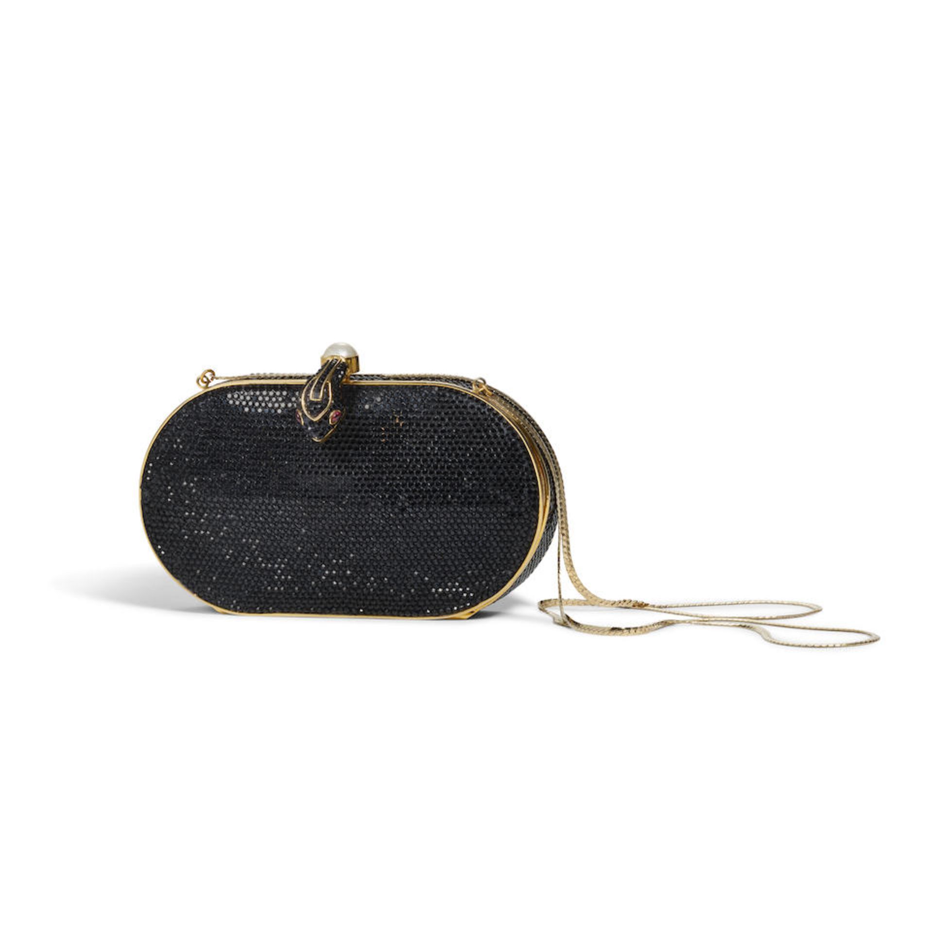 JUDITH LEIBER: EGYPTIAN ARCHIVE SNAKE CHARMER MINAUDIERE 20th Century - Image 2 of 2